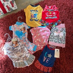 Dog clothes bundle